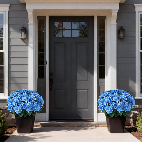 FOTEEWL height comparison beside door illustrating compact, visible scale