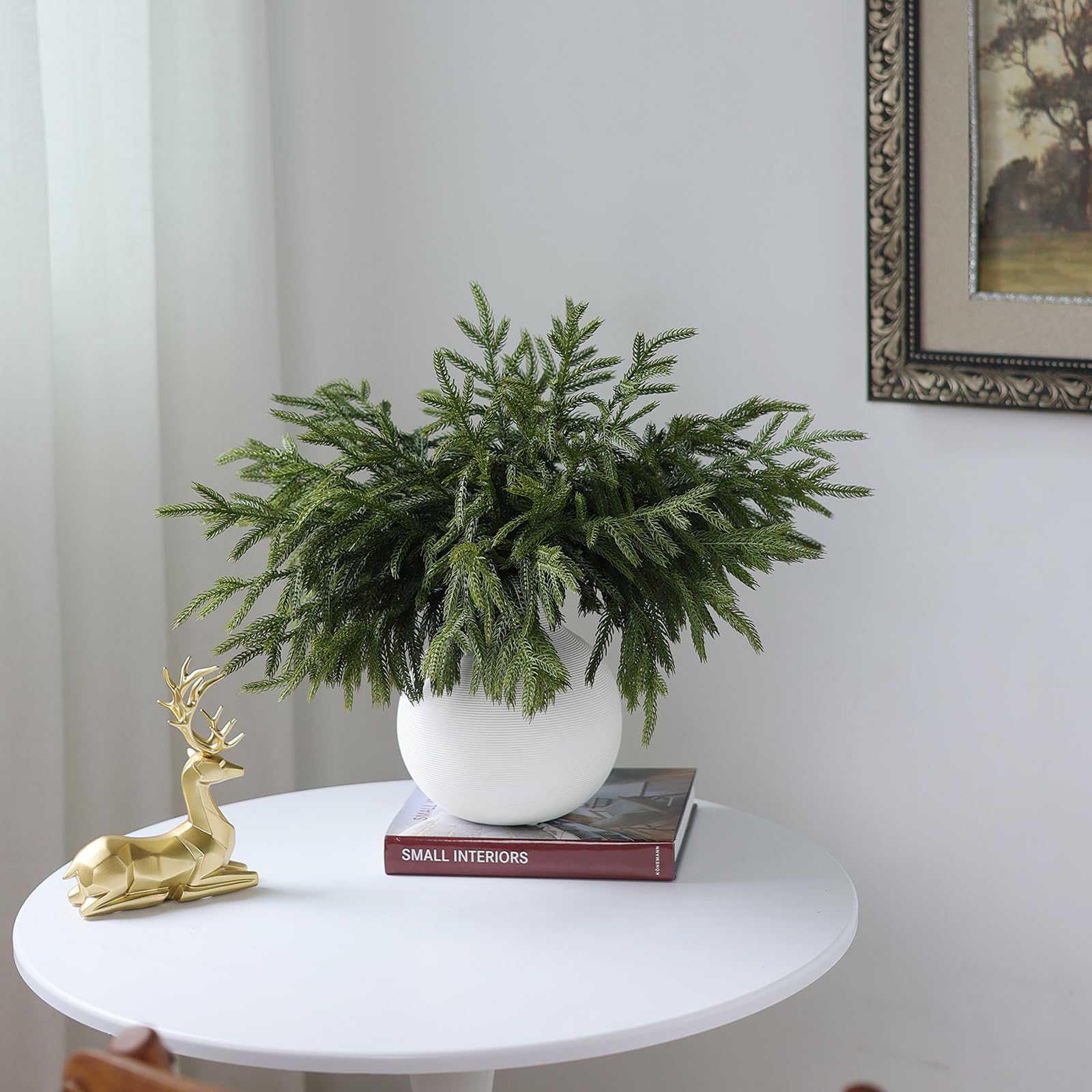 FOTEEWL branches arranged in a vase adding instant greenery to room