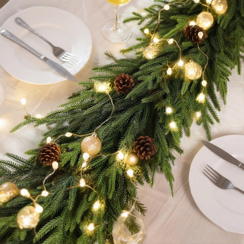 FOTEEWL decorated with ribbon and ornaments showing personalization ease