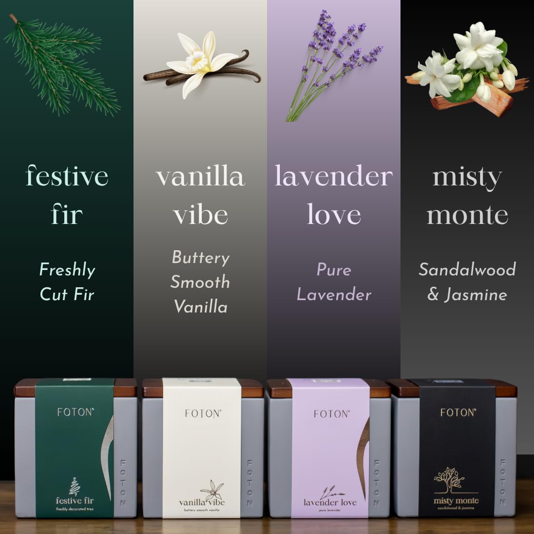 Foton demonstration of replacing wick in candle vase for easy refresh and reuse