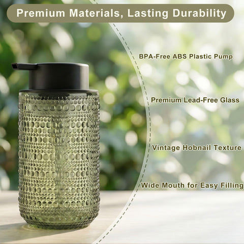 Close-up of FOVCENT hobnail texture highlighting grip and decorative appeal
