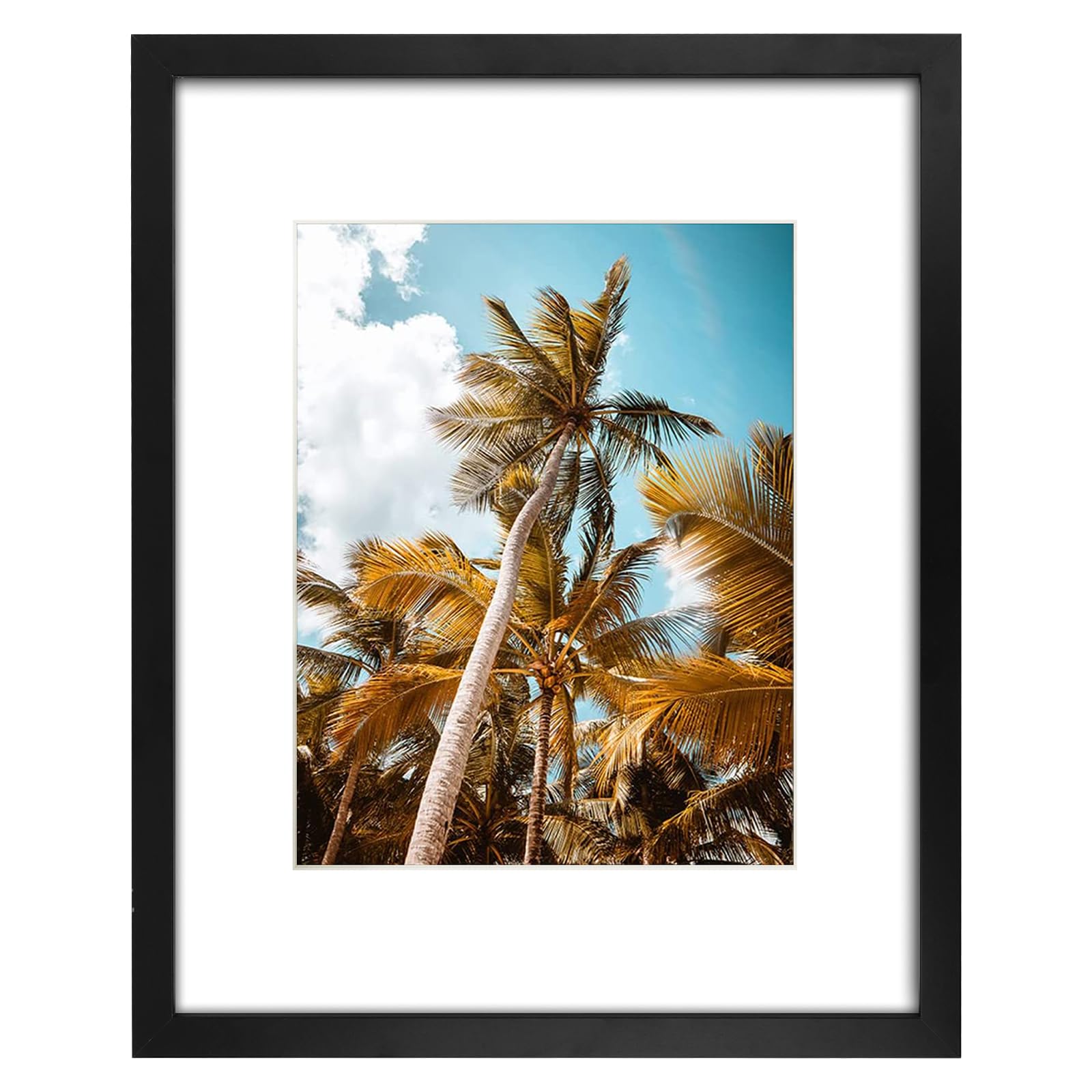 Frametory black 16x20 frame front view showing clean display benefit