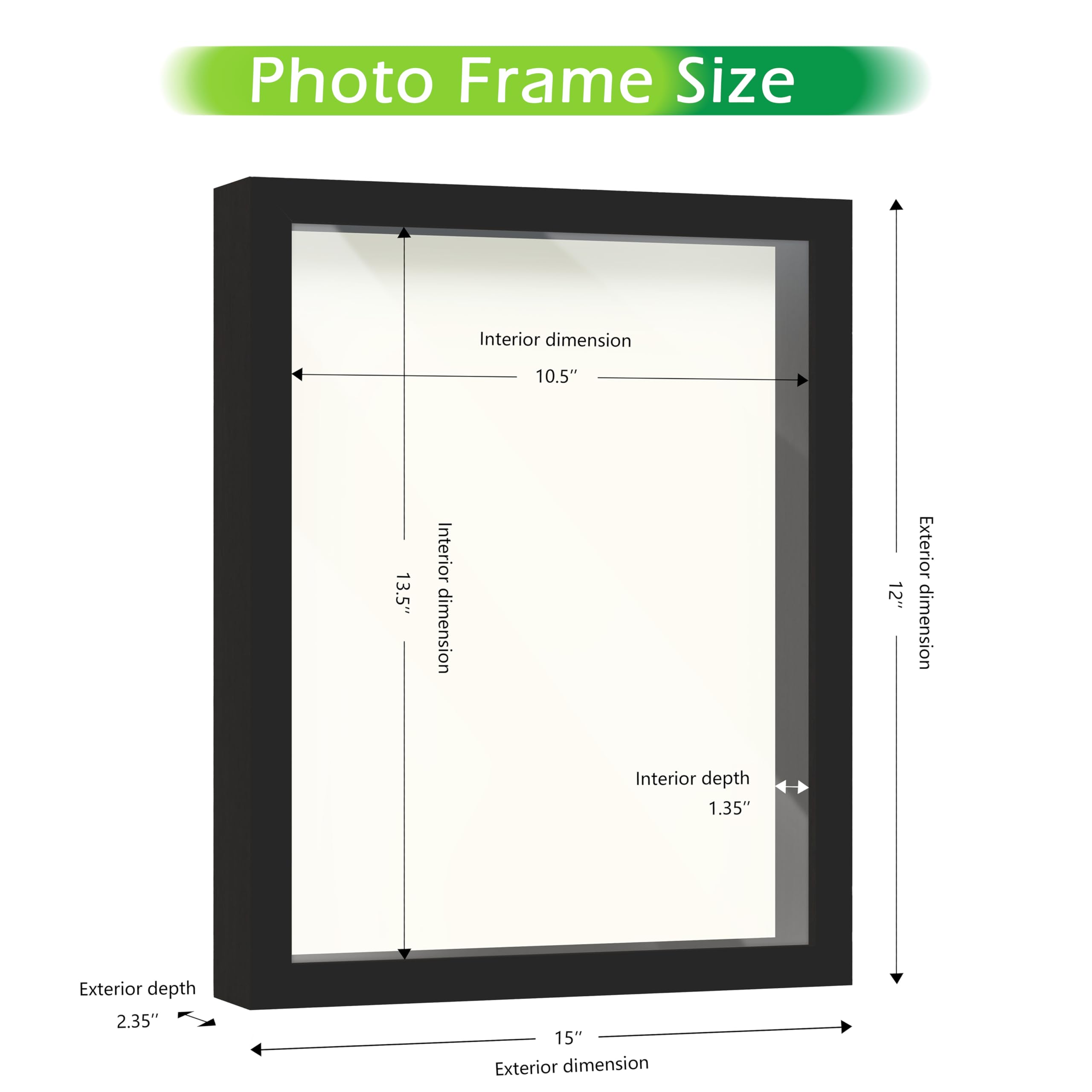 FrameWorks close-up of tempered glass edge showing durable clarity benefit
