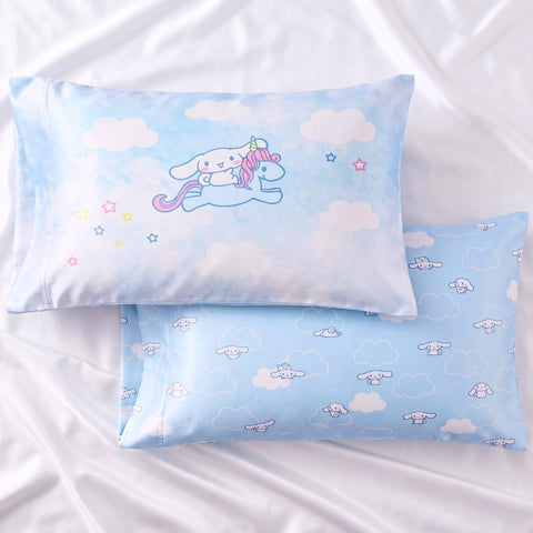 Franco Cinnamoroll front pack view showing design and colors benefits sleep charm
