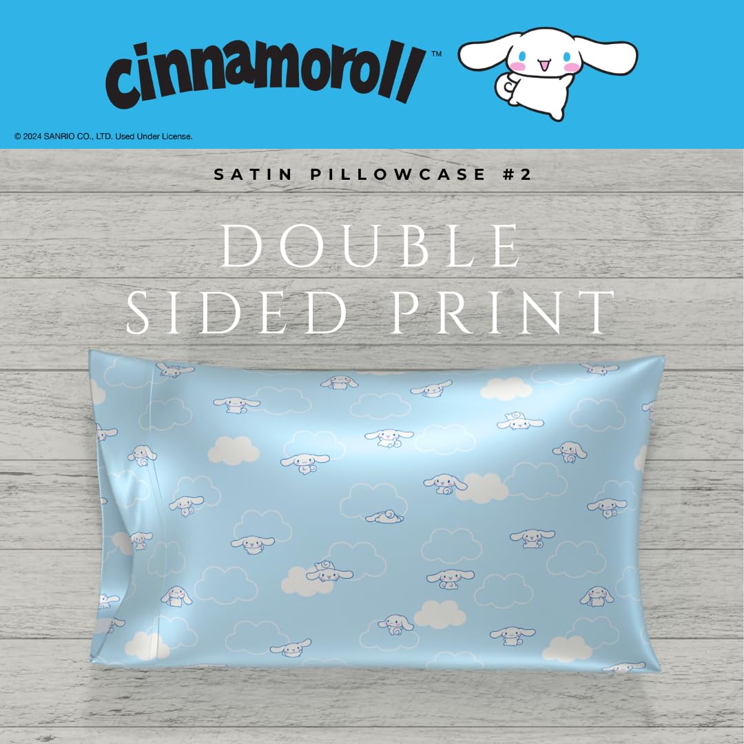 Franco Cinnamoroll care label and stitching detail illustrating easy-wash durability