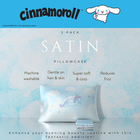 Franco Cinnamoroll reversible patterns displayed with pastel sides for styling versatility