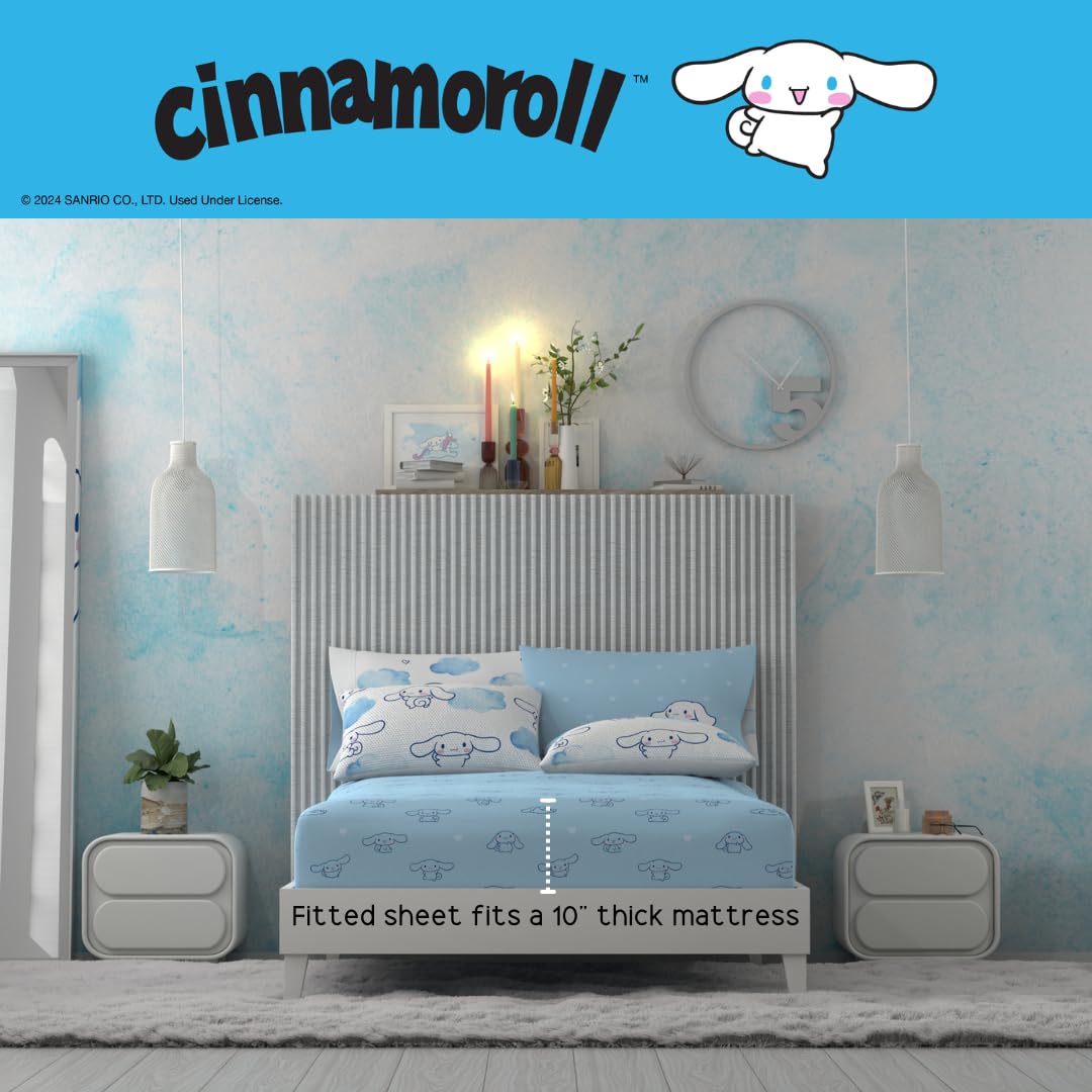 Franco Cinnamoroll styled bedroom scene highlighting how set transforms room ambience
