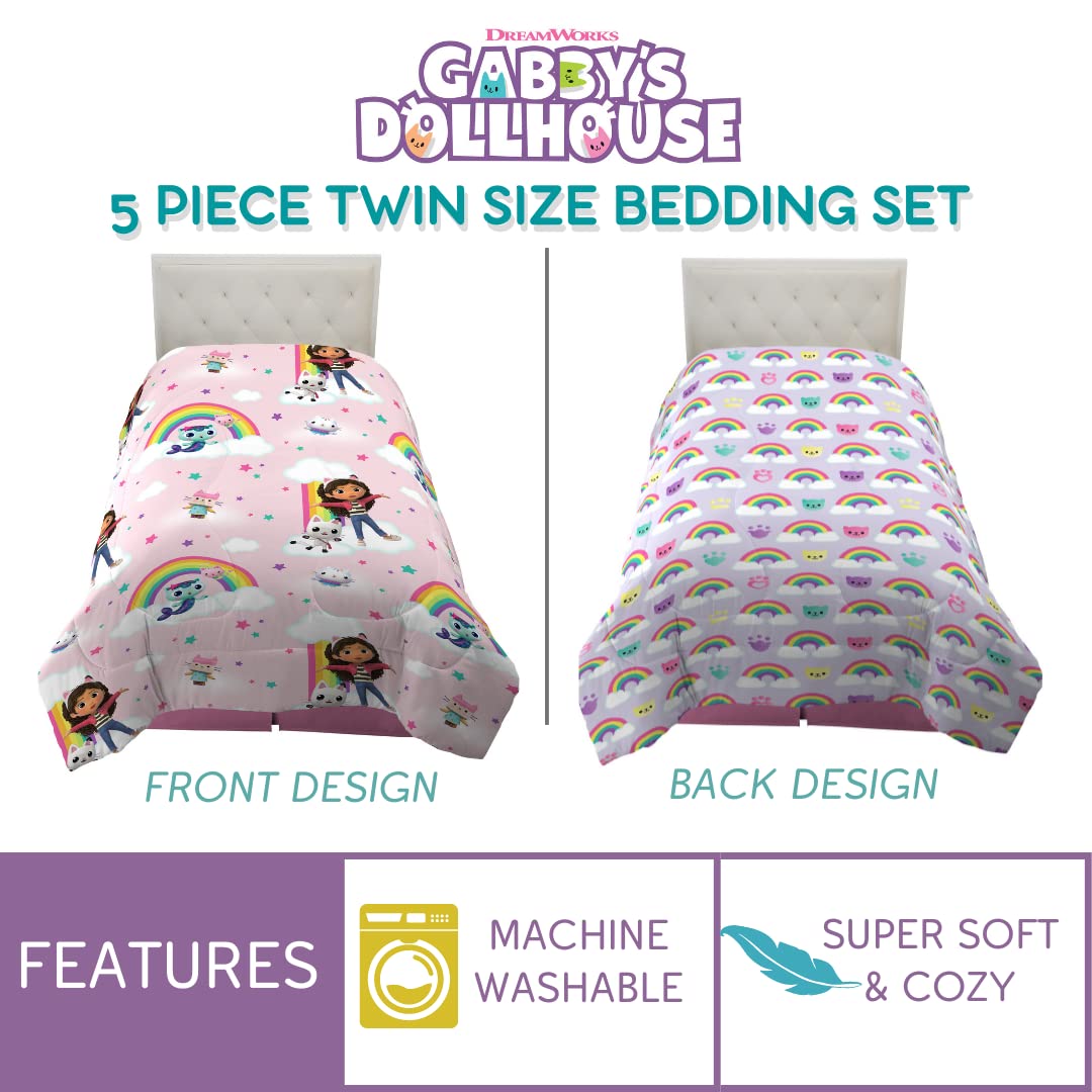 Franco Gabby's Dollhouse microfiber close-up highlighting soft texture and durability