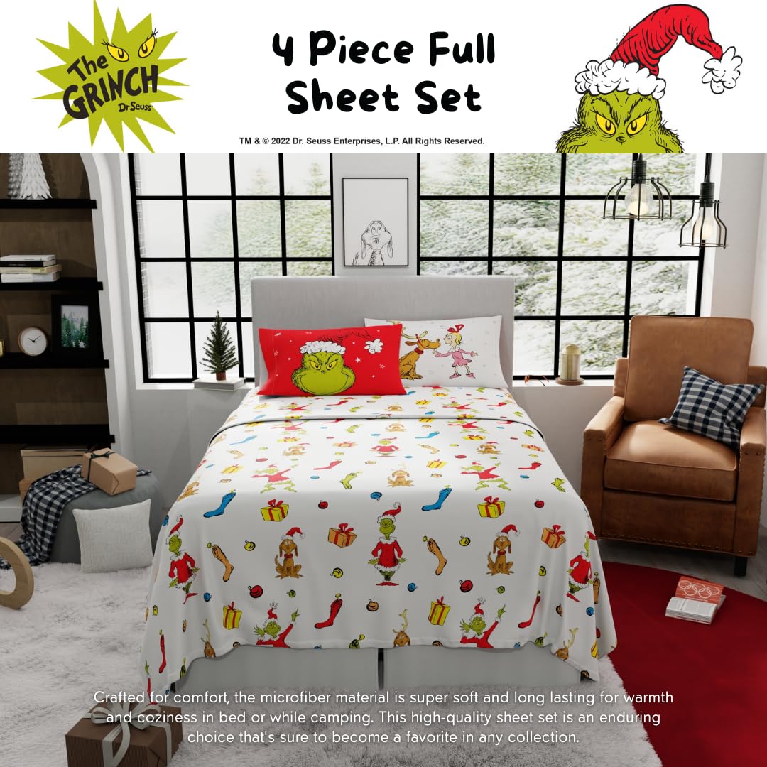 Franco Grinch fitted sheet elastic corner detail by Franco for snug mattress fit