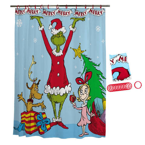 Franco Grinch front panel showing full sleigh scene and bright colors