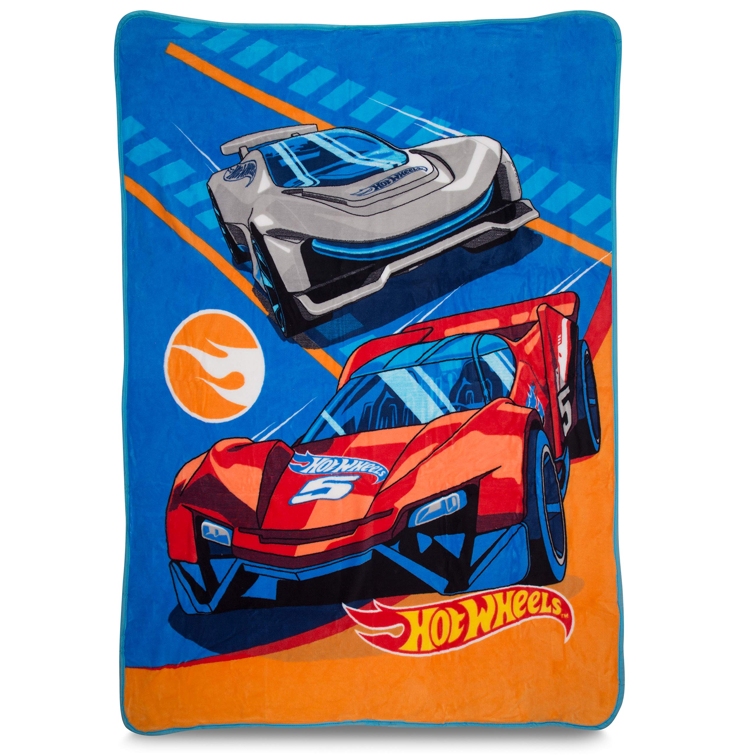 Franco Hot Wheels stitched edge and label detail, shows quality finish and care info
