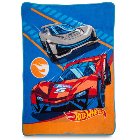 Franco Hot Wheels stitched edge and label detail, shows quality finish and care info