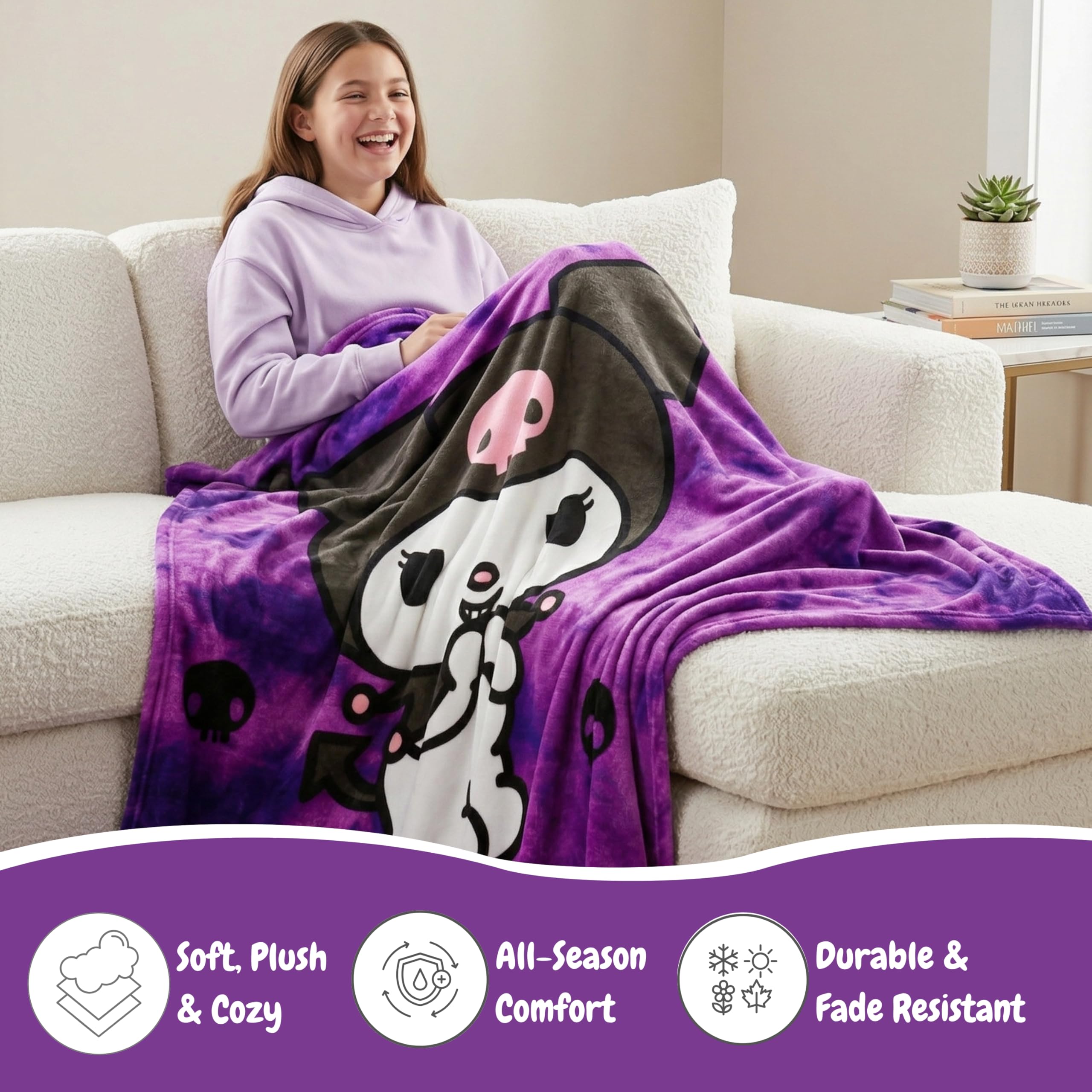 Franco Kuromi corner with care label and stitching showing durable construction