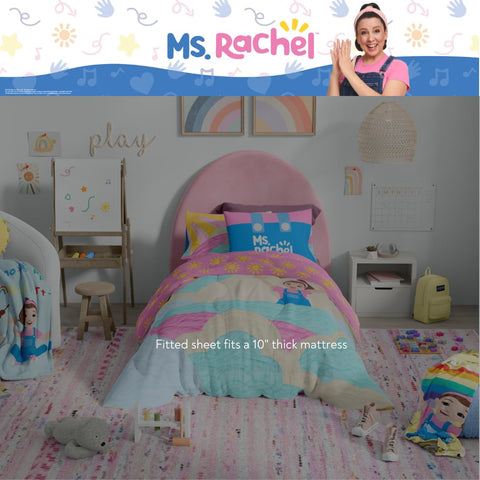 Franco Ms. Rachel styled bedroom scene inspiring learning and playful sleep routines