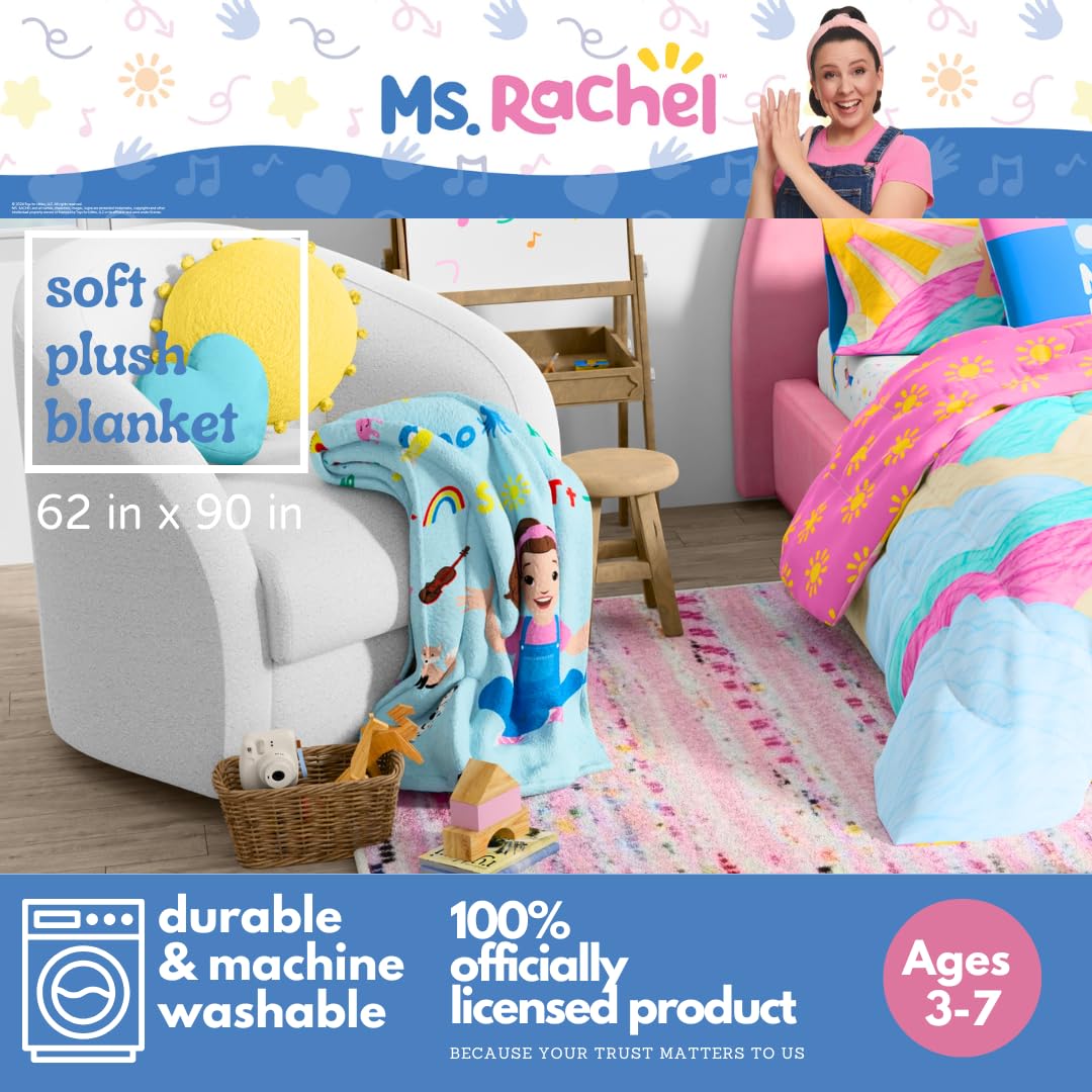 Franco Ms. Rachel blanket fabric close-up highlighting silk touch softness and comfort