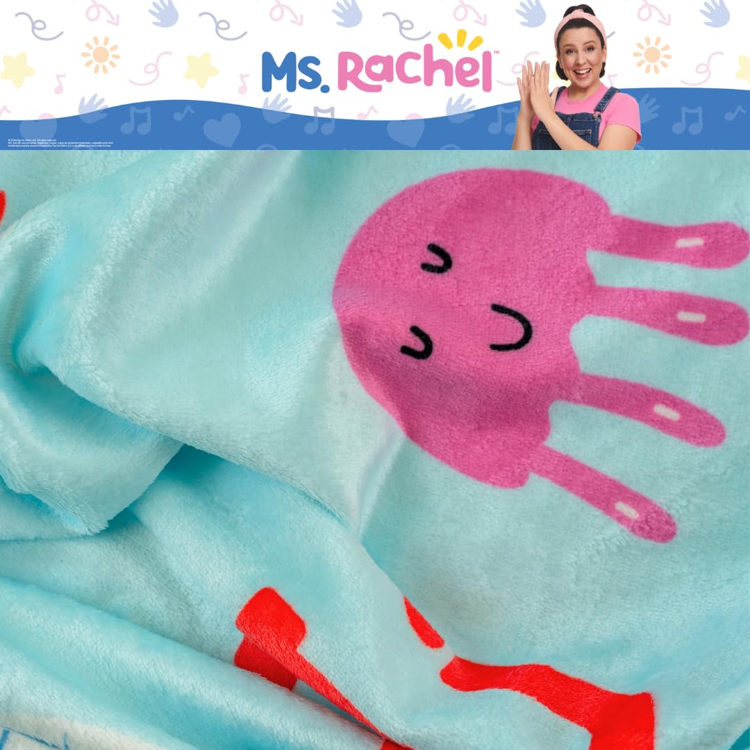 Franco Ms. Rachel blanket neatly folded for easy storage and travel convenience