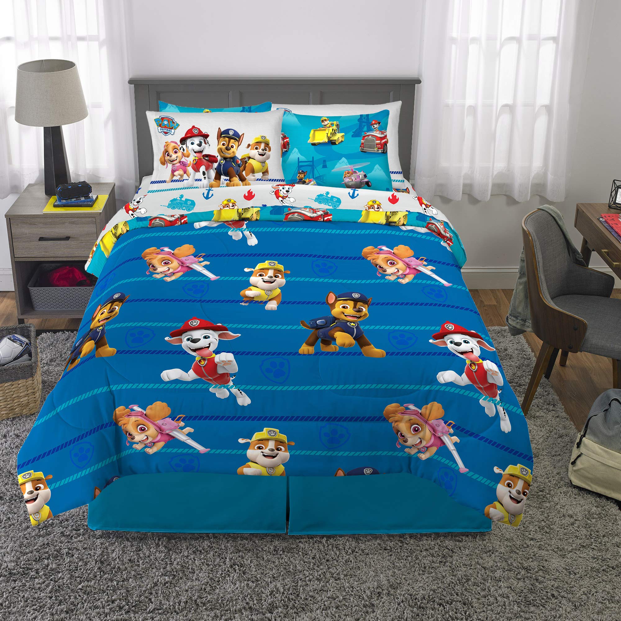 Franco Paw Patrol in kids bedroom lifestyle scene inspiring playful, themed room decor