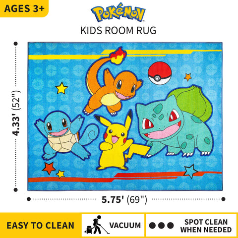 Franco rug placed in a child’s room showing bright decor and play area