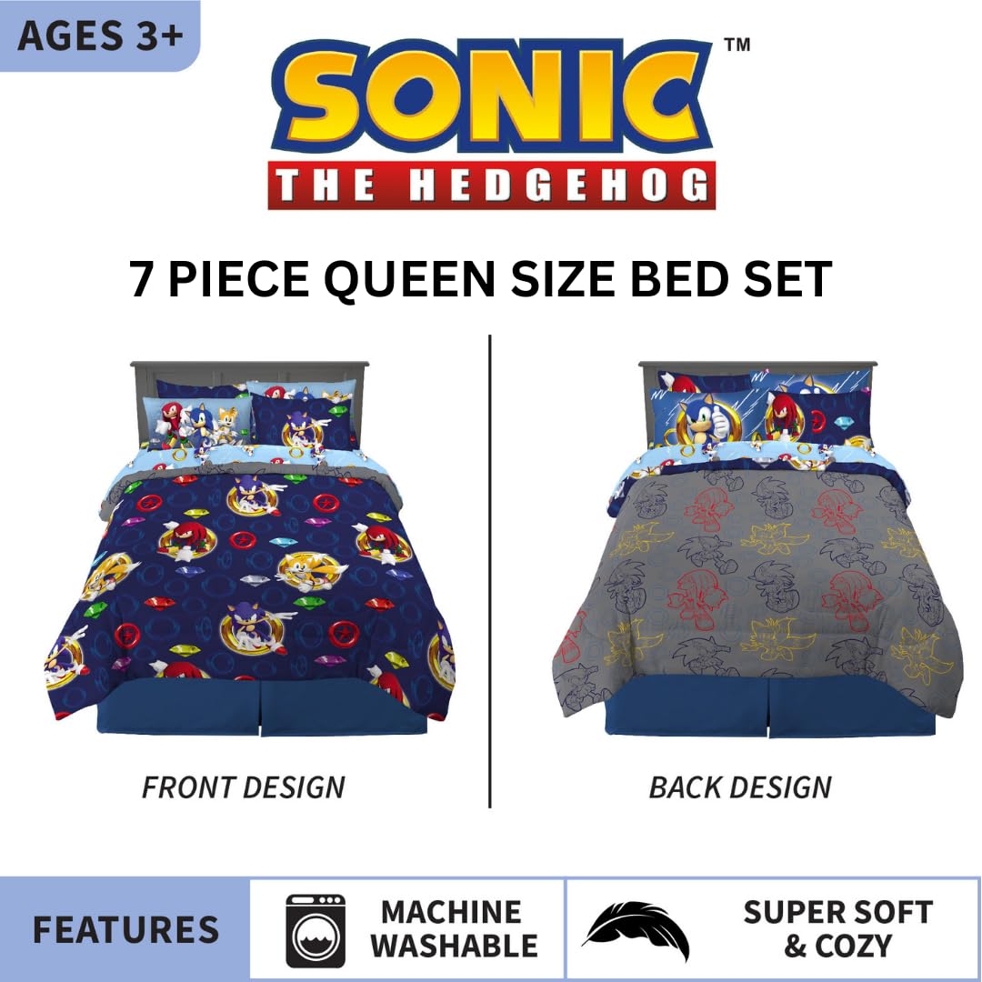 Franco Sonic comforter reverse silhouette pattern offering a versatile neutral option