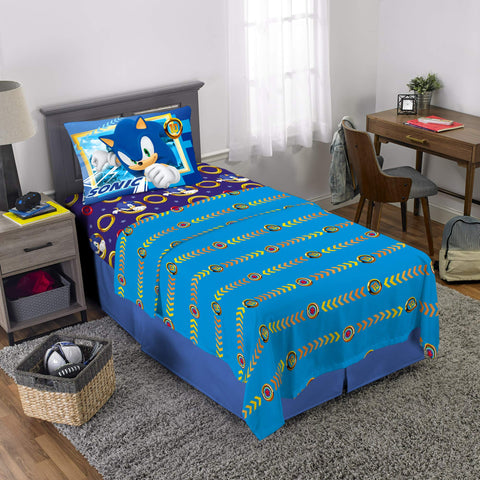 Franco Sonic fitted sheet detail with soft microfiber texture benefit