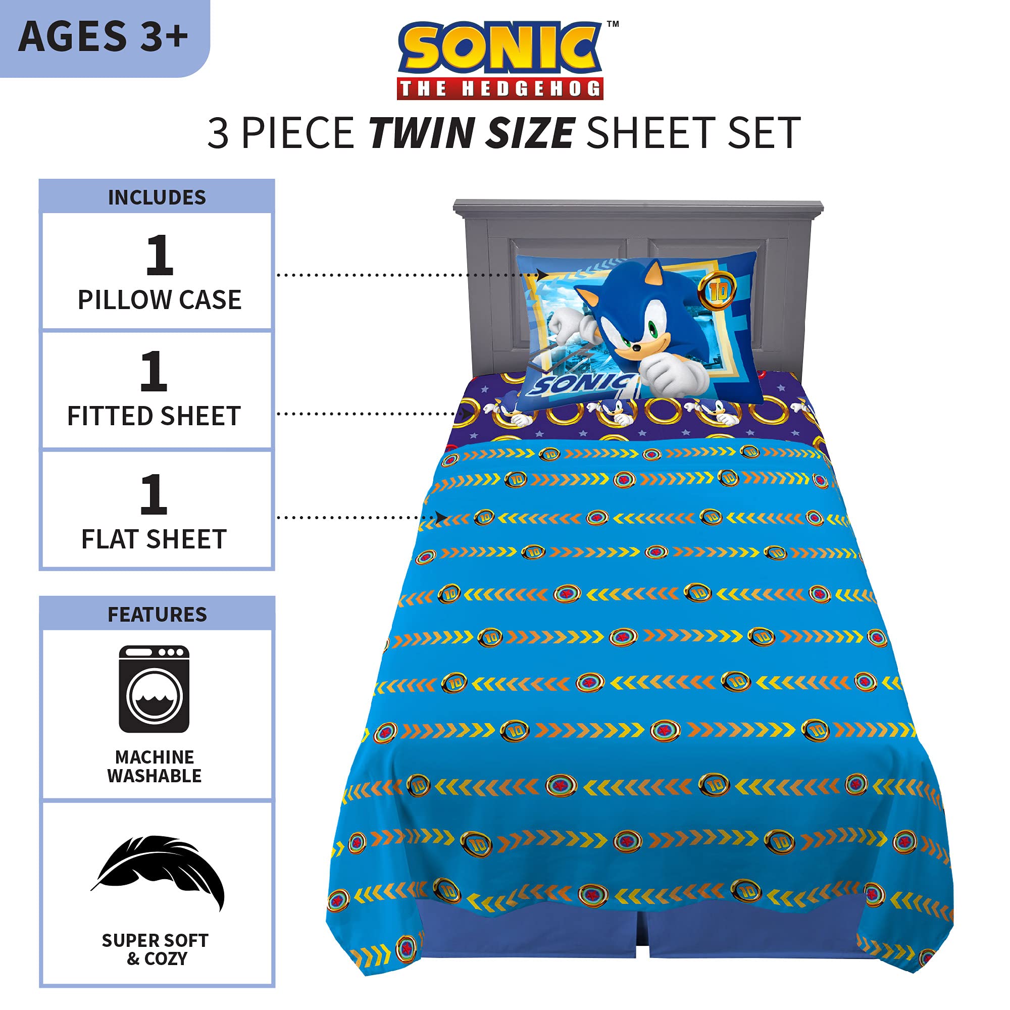 Franco Sonic flat sheet ring pattern highlighting vibrant colors