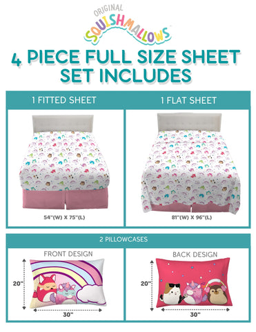 Franco Squishmallows pillowcase fabric texture close-up for softness