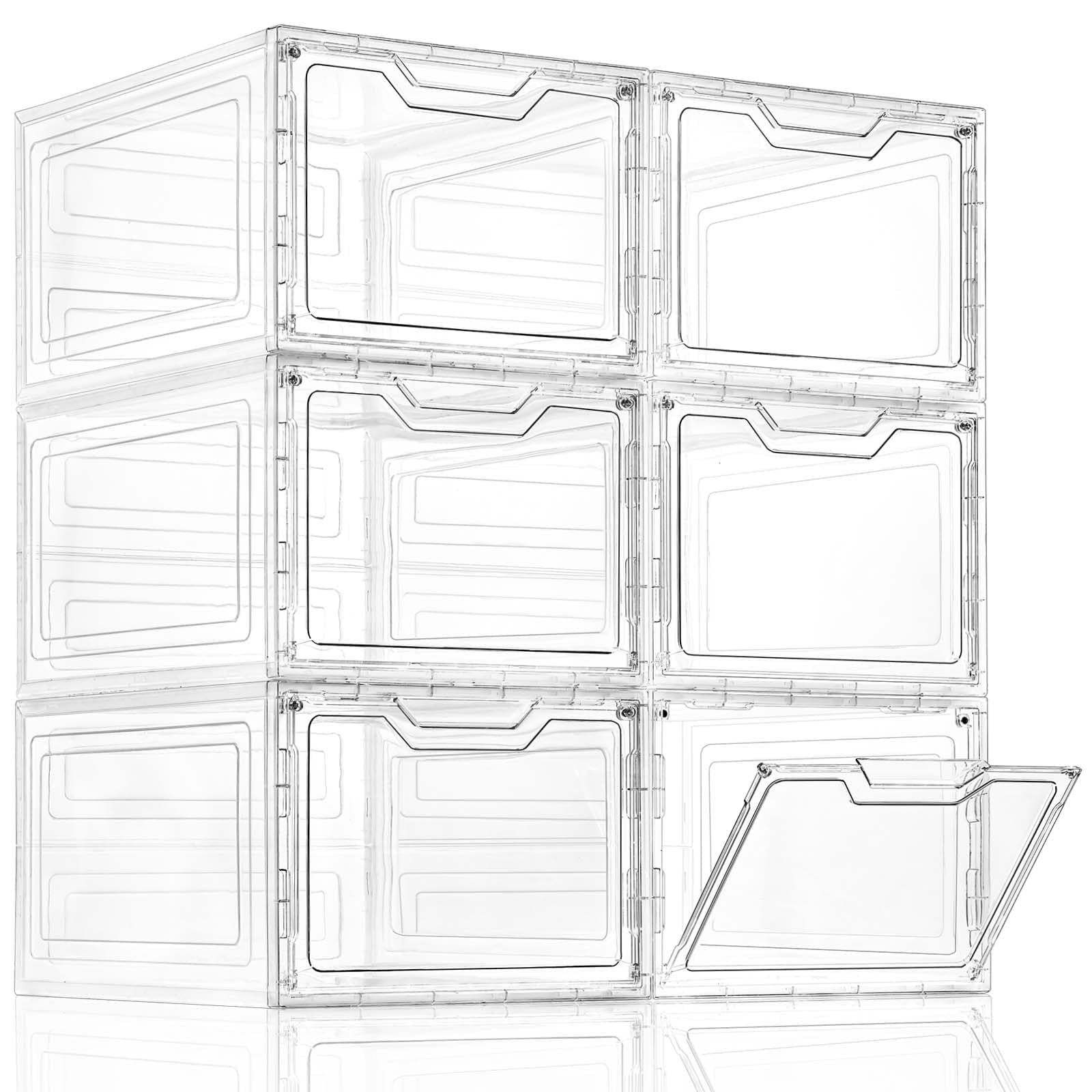 Freebat 6-pack front packaging view showing organized storage benefits