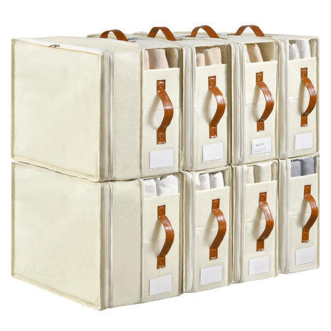 Freebat front view showing pack of eight organizers for quick selection