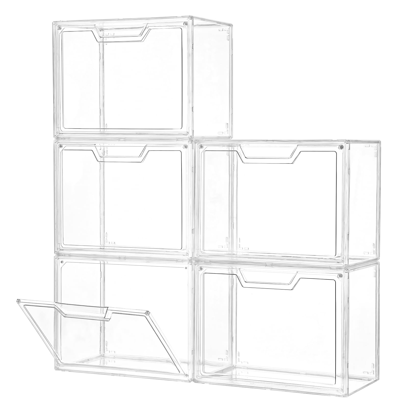Freebat front view display case showing full visibility and neat protection