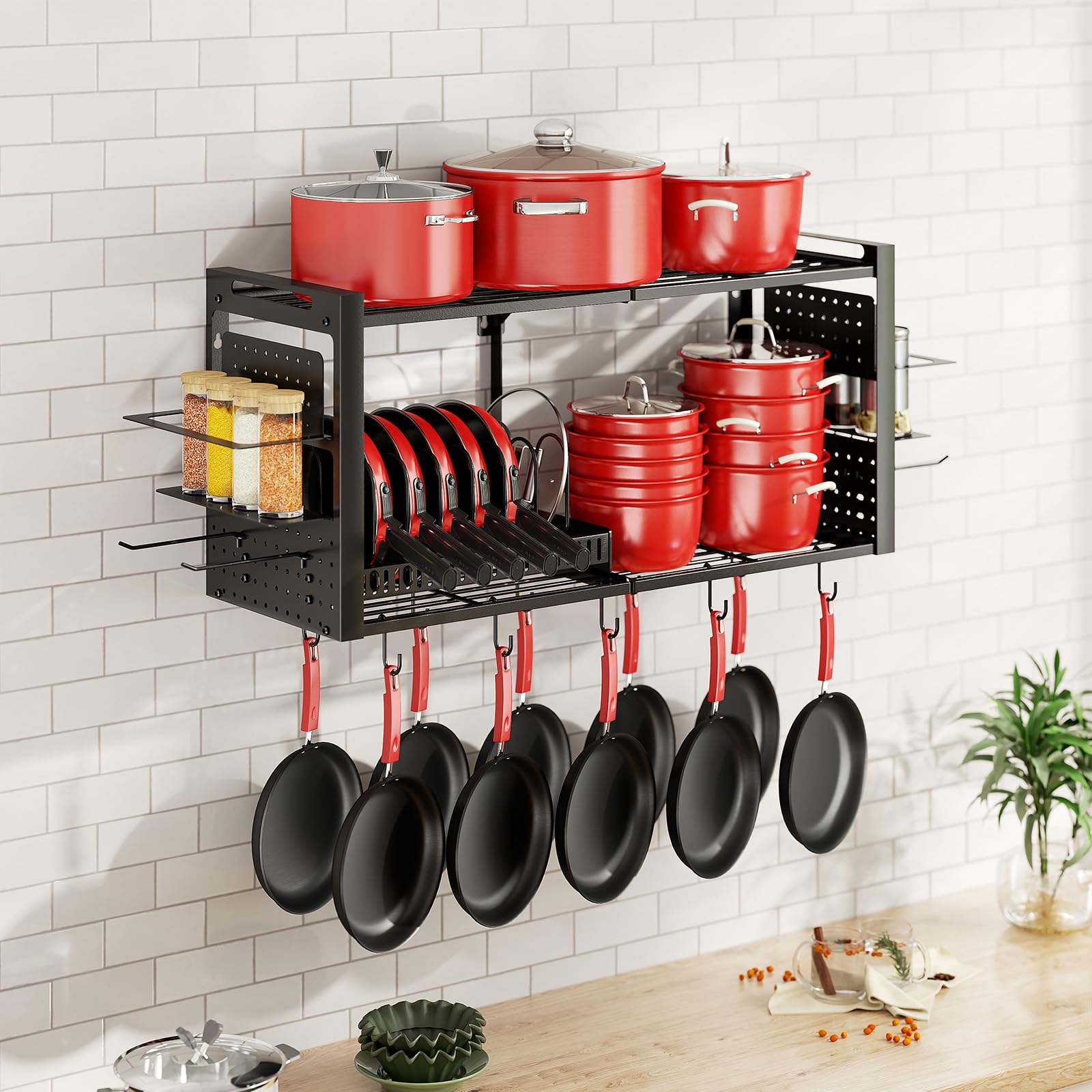 Freexployer installed in kitchen lifestyle shot illustrating organized cooking space