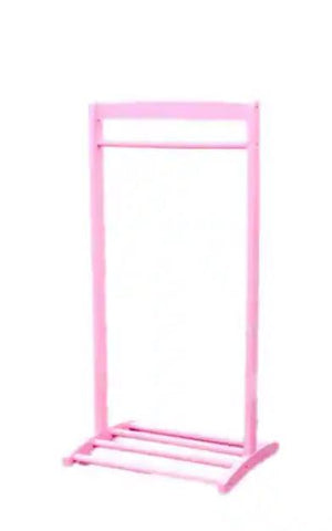 Frenchi hanger styled in a child's bedroom adding color and order