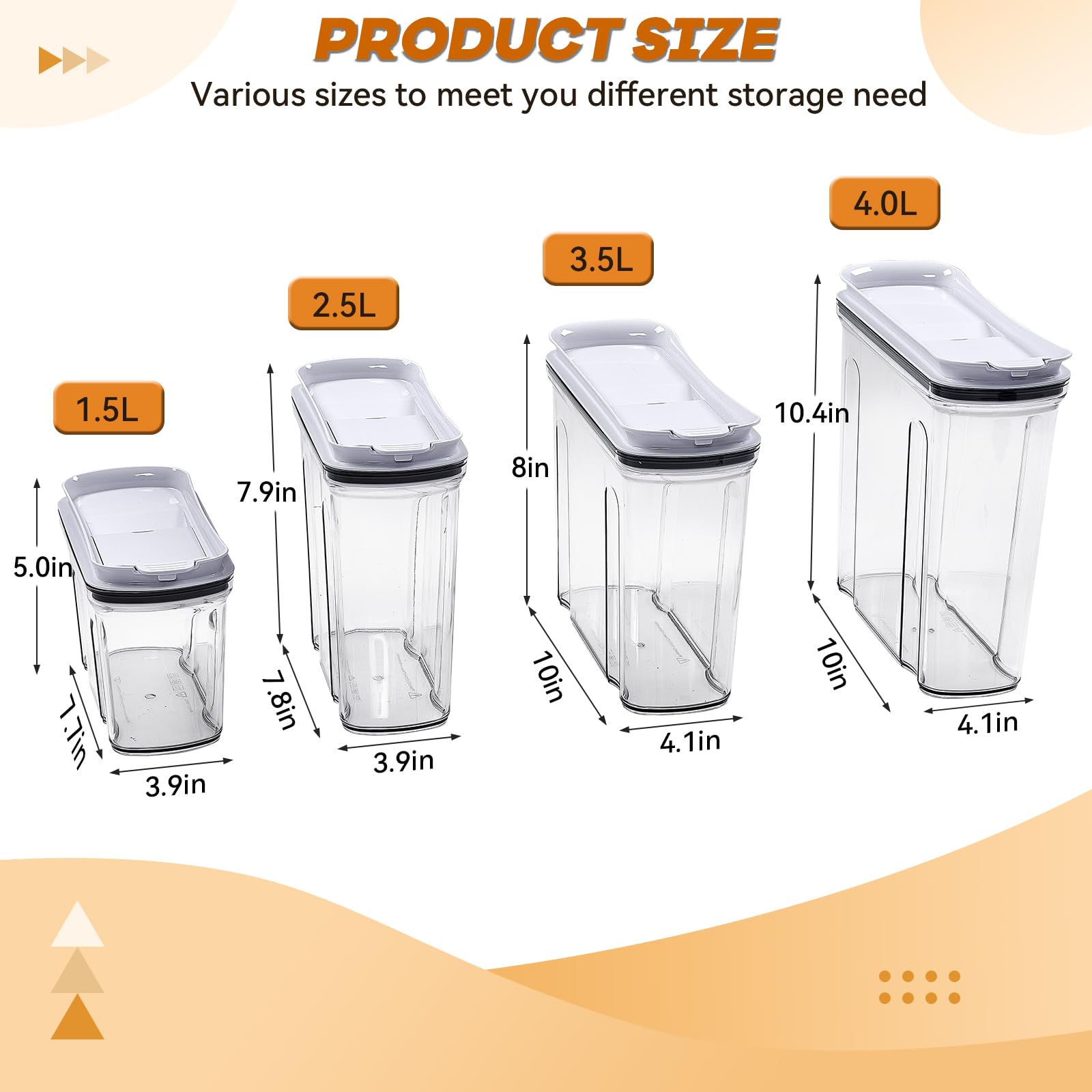 FreshKeeper on kitchen counter with breakfast bowl for tidy, ready-to-serve storage