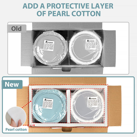 Freshmage lid with removable silicone gasket shown removed for easier cleaning