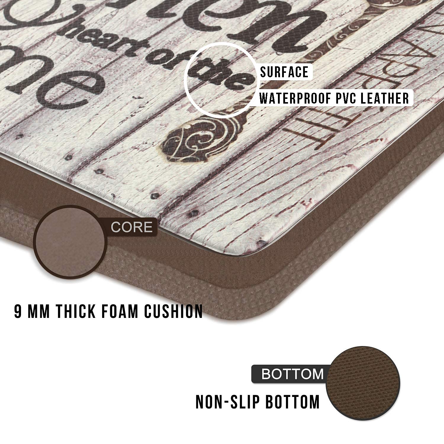 FRESHMINT side profile showing 0.4-inch cushioning for comfort benefit