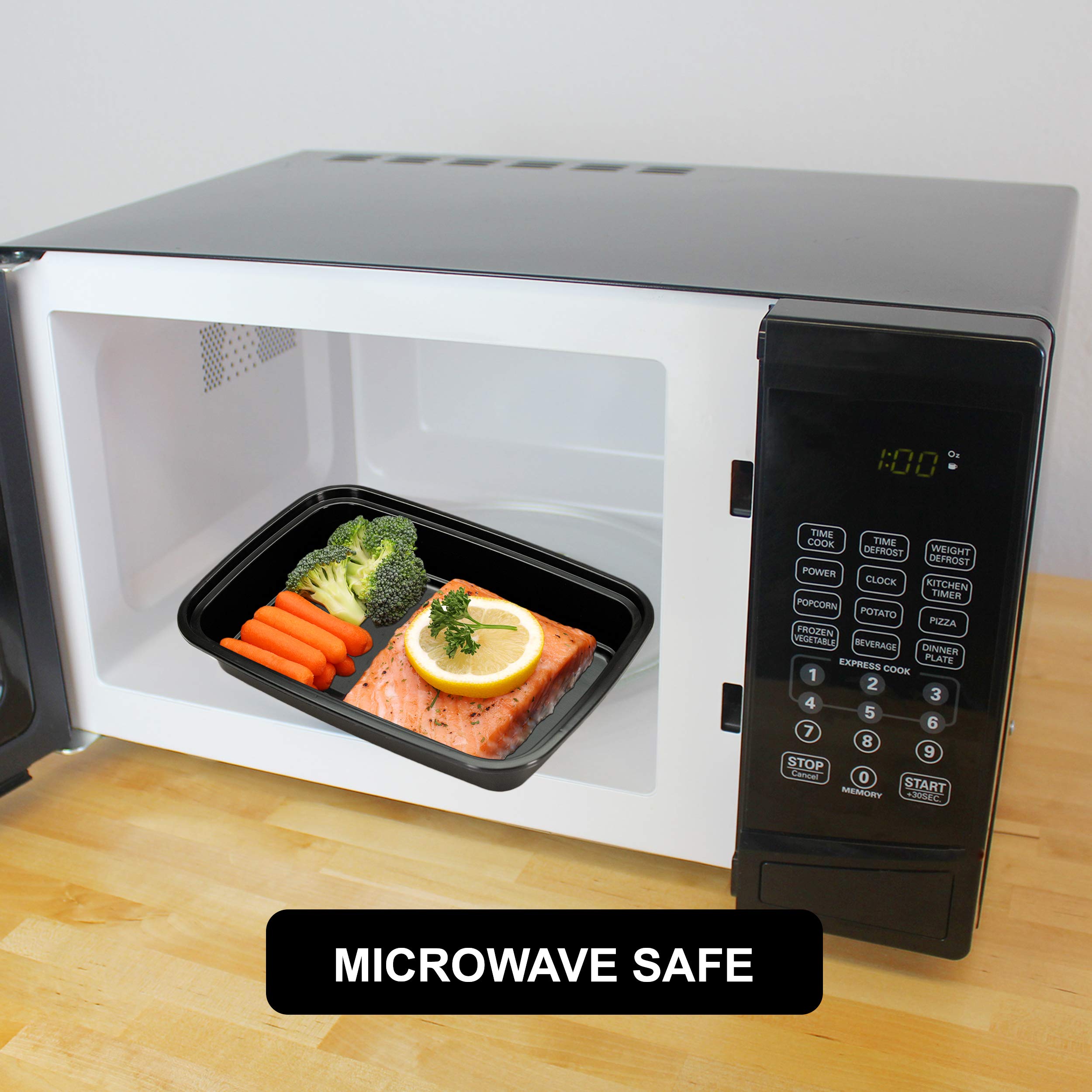 Freshware containers inside dishwasher indicating easy cleanup