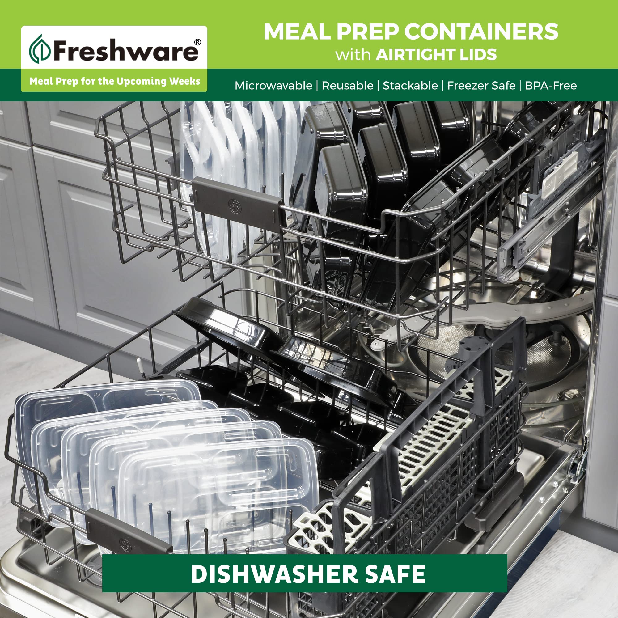 Freshware packed lunch on a table showing grab-and-go meal convenience