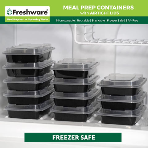 Freshware packed lunch in bag showing portability and meal-prep convenience
