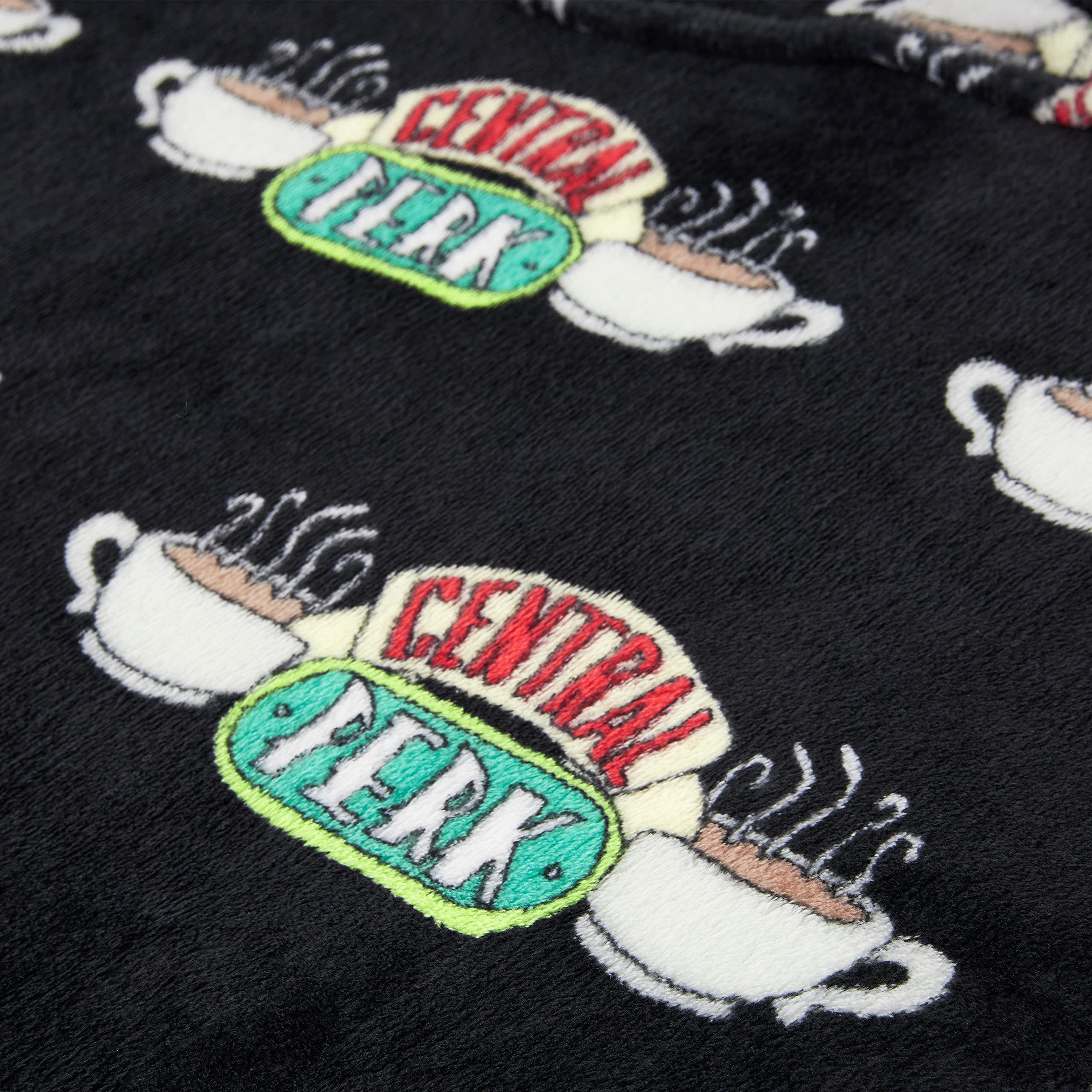 FRIENDS Central Perk logo detail showing print clarity and collectible quality