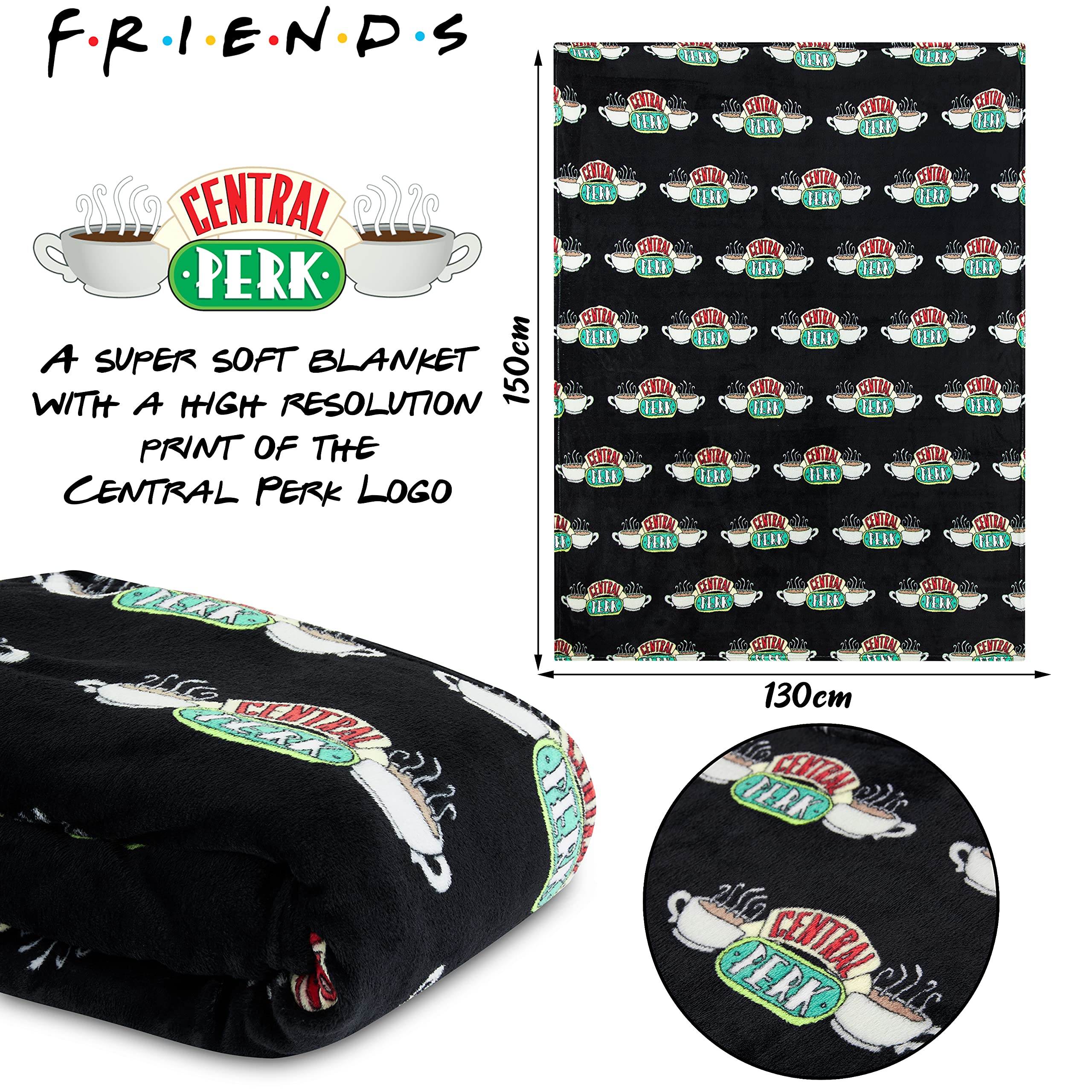 FRIENDS product packaging and tag showing official merchandise authenticity