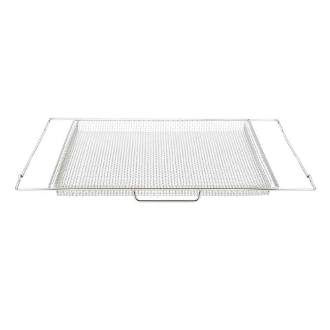 Frigidaire front view of airfrytray showing basket and rack for easy family meals