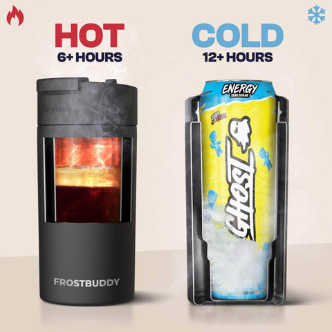 Frost Buddy on a table with no condensation protecting surfaces