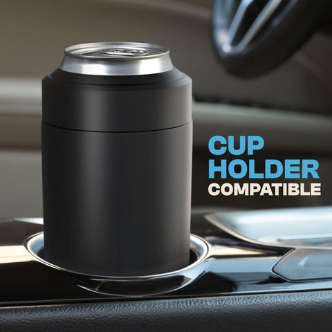 Frost Buddy next to a hand to show compact scale and portability