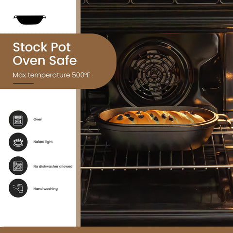 FRRLY tight-fitting lid on pan showing steam retention for crisp crusts