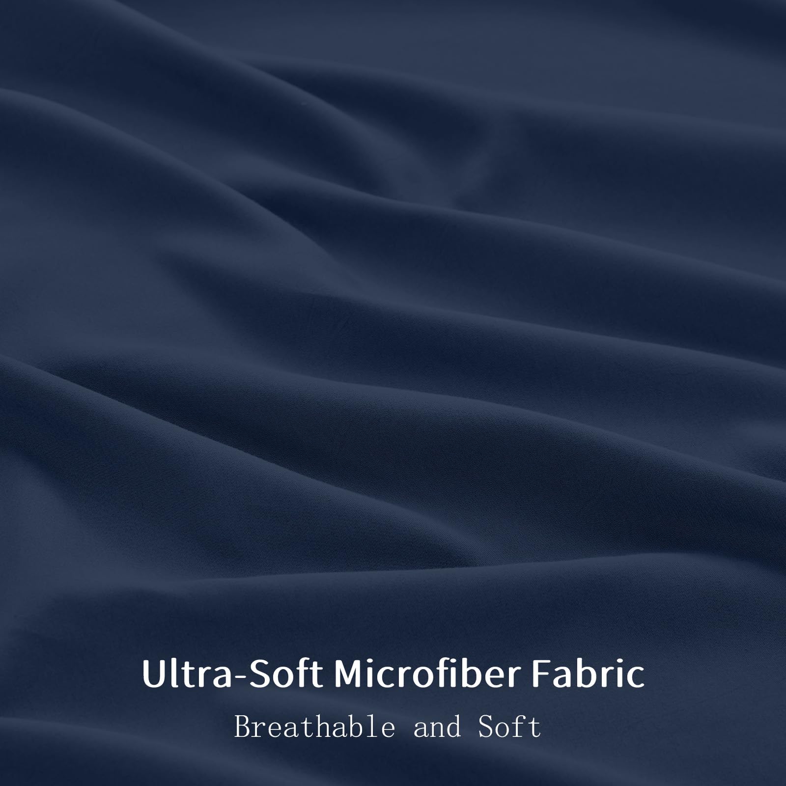 FUANNA full set laid flat with sheets and comforter demonstrating coordinated pieces and convenience