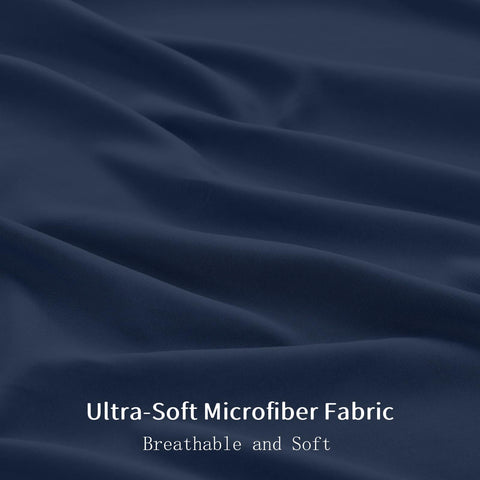FUANNA full set laid flat with sheets and comforter demonstrating coordinated pieces and convenience