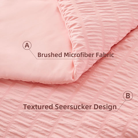FUANNA vacuum-packaging image showing unpacking tip to revive loft and remove creases