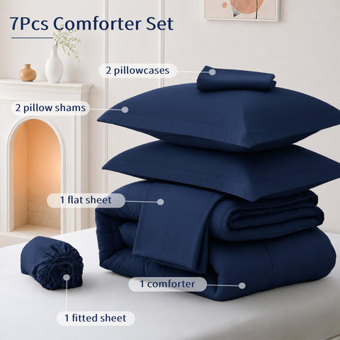 FUANNA vacuum-packed bedding pouch for compact delivery and easy unpacking