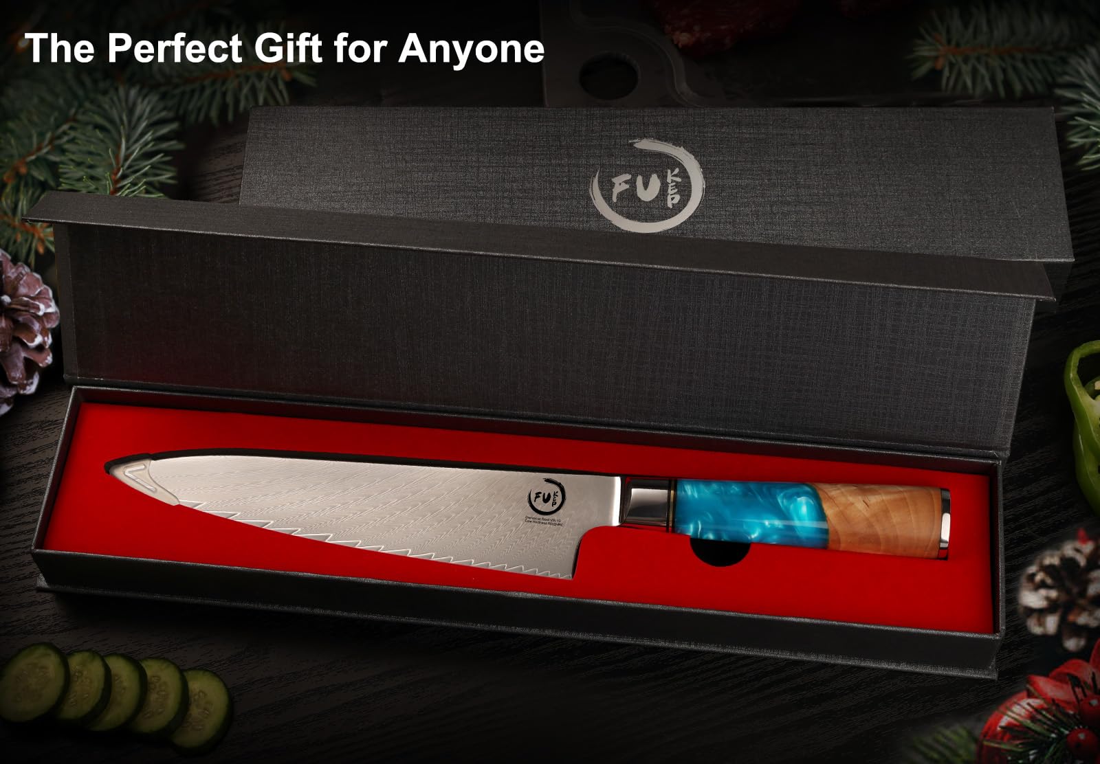 Fukep knife in elegant gift box ready for gifting advantage