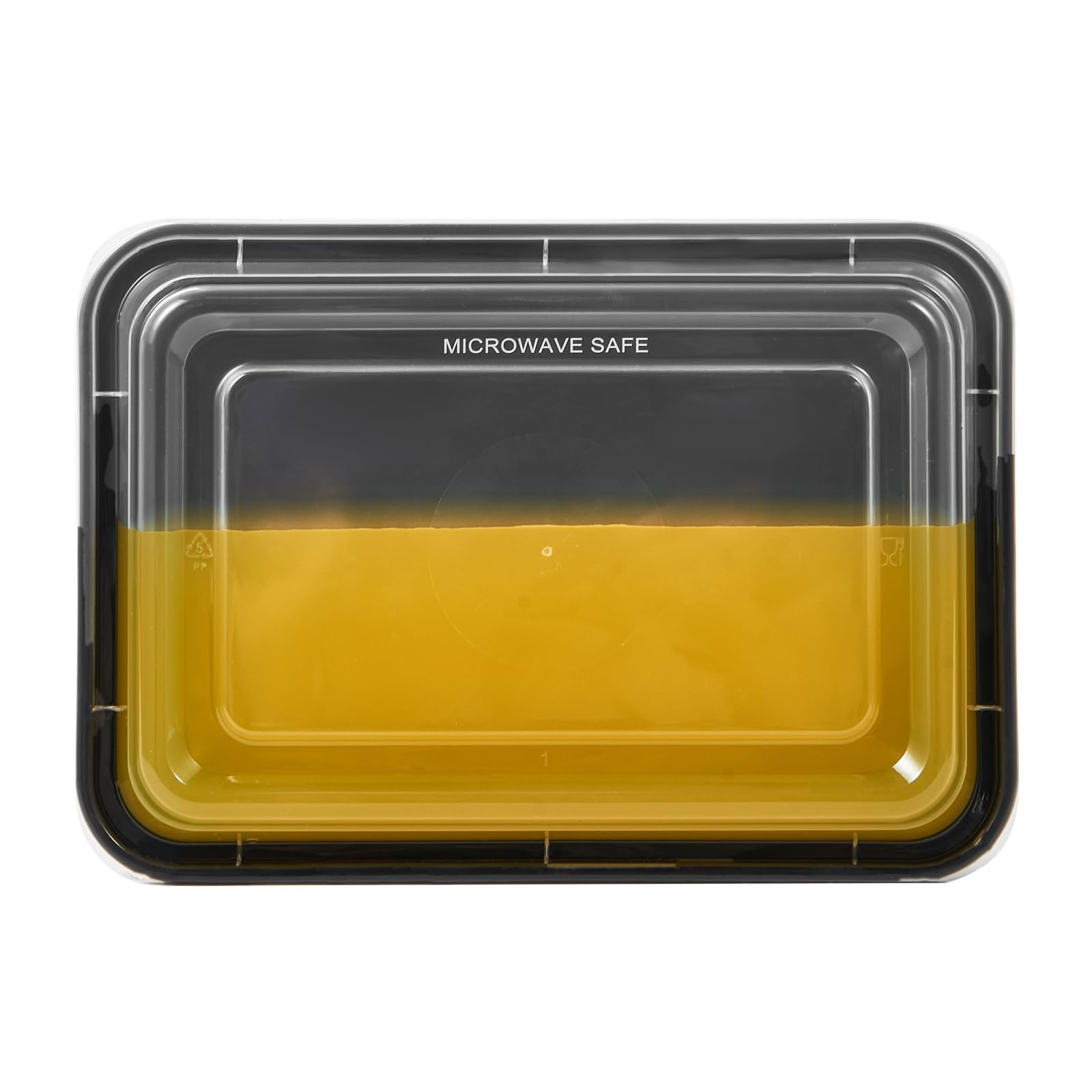 FULING stacked rectangular containers saving fridge and cabinet space