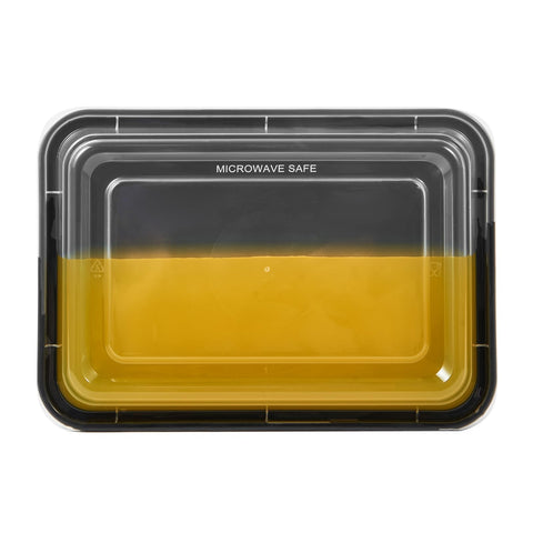 FULING stacked rectangular containers saving fridge and cabinet space